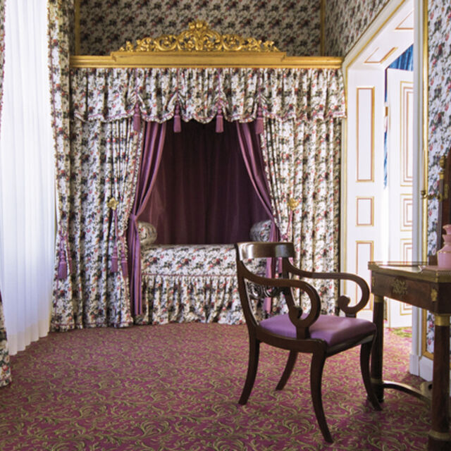 Schloss Branitz - Restaurierung Salons im Erdgeschoss  Foto: Ben Peters